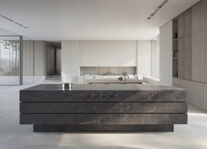 GAGGENAU introduceert Kookplaat en Dekton werkblad in één