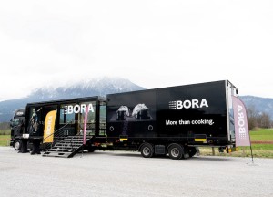 BORA Truck Tour 2025: de revolutie toert door Europa