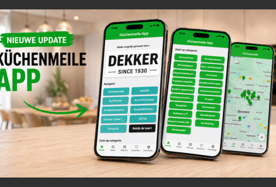 Nieuwe update maakt Küchenmeile app nog completer