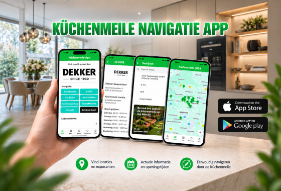 Heeft u de Küchenmeile app al gedownload?