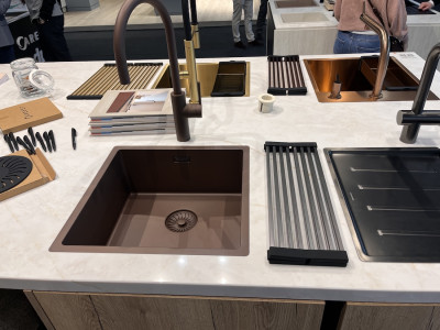 Caressi Colour Line PVD afwerkingen Messing Patina, Deserto en Tarnish