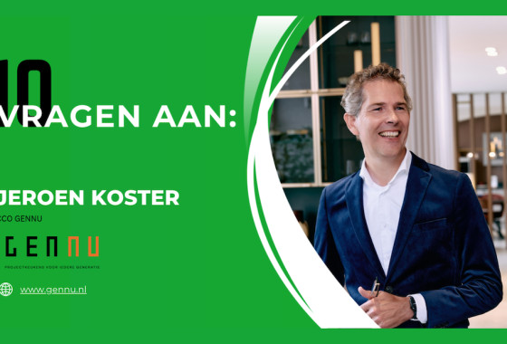 10 vragen aan... Jeroen Koster, CCO GENNU