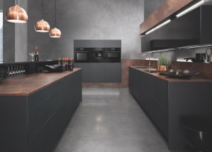 Kuppersbusch Exclusive+ serie compleet zwarte inbouwapparatuur