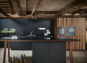 De next125 kooktafel met werkbladafzuiging