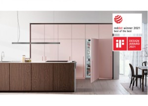 De nieuwe Liebherr inbouwkoelkasten bekroond met Design awards