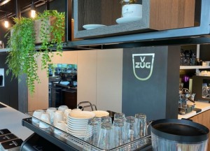 De inspiratie showroom van V-ZUG in de Concept Gallery is bijna klaar