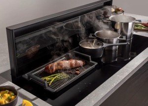 Ontdek de Novy Panorama 120: XL inductiekookplaat met afzuiging