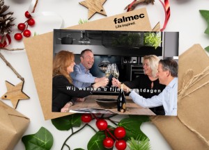 Het team van Falmec Nederland proost op de award winners en wenst u fijne feestdagen