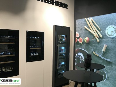 Stijlvolle presentatie van de Liebherr inbouw wijnkoelkasten
